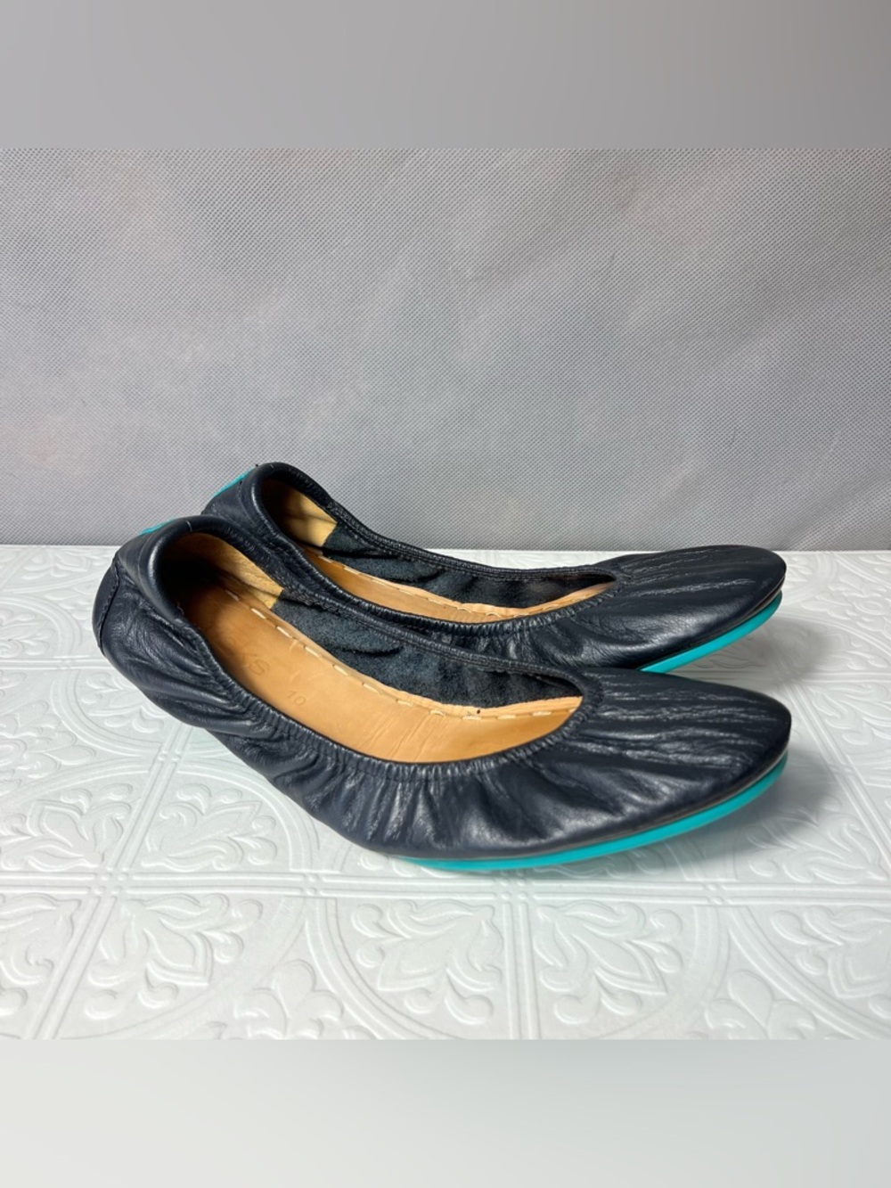 Tieks by Gavrieli Women’s Ballet Flats Matte Black Travel Comfort Foldable 10